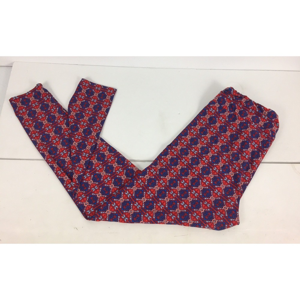 Lularoe TC Leggings Unicorn 🦄 Multicolor Aztec Pattern Super Rare EUC